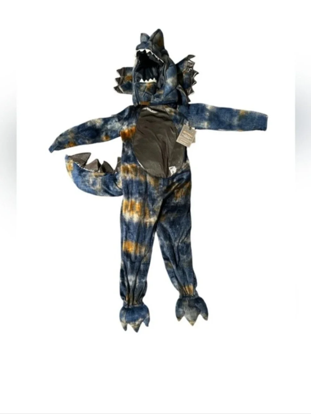 Pottery Barn Kids Dilophosaurus Light-Up Kids Costume. 3T NWT